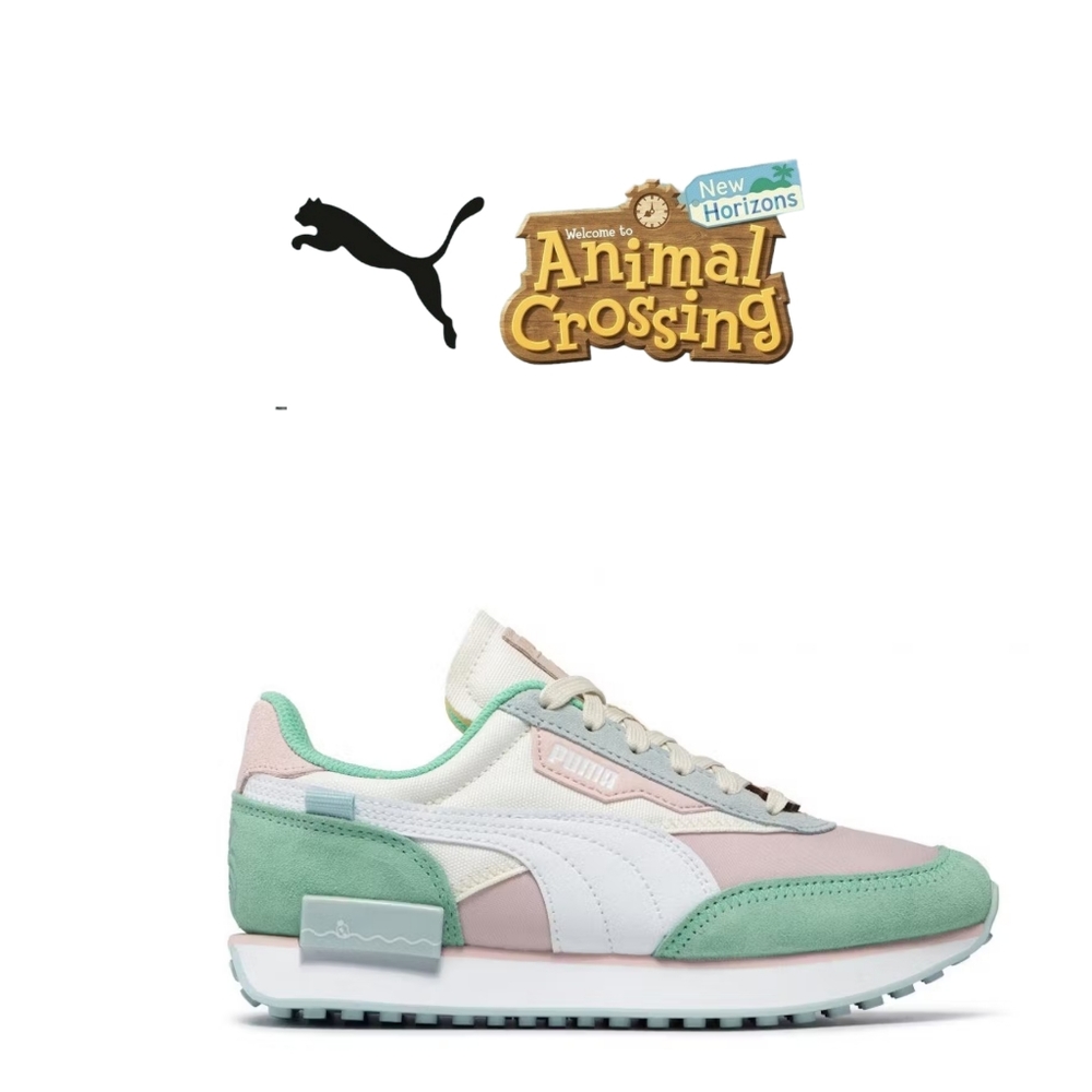 New PUMA FUTURE Rider x Animal Crossing New Horizons 2021 - Size 5.5C